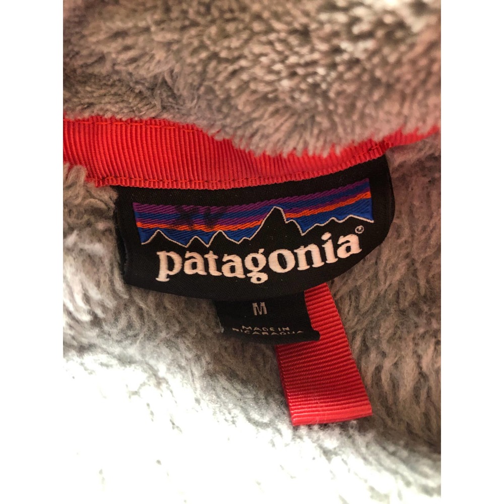 Patagonia Women’s Medium | Gray and Coral Shirts Synchilla Retool Pullover - Picture 8 of 10